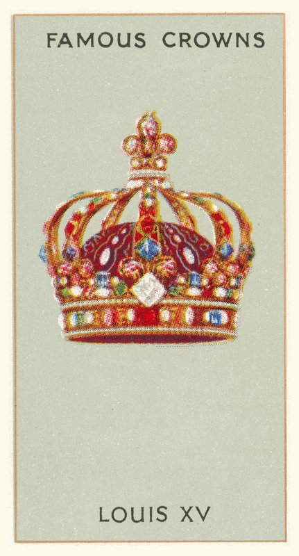 Louis XV (chromolitho) by English School