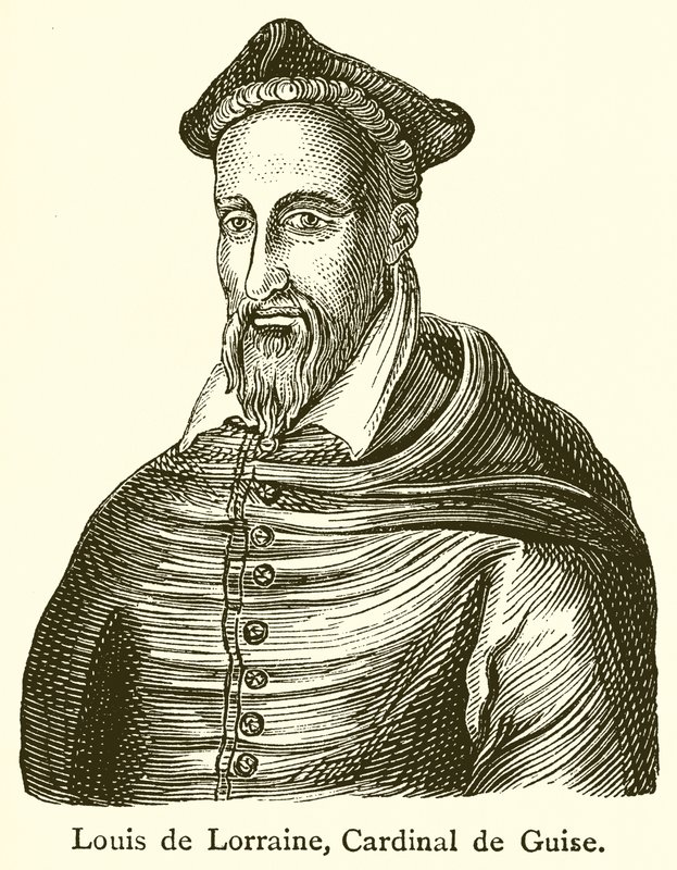 Louis de Lorraine, Kardinal de Guise by English School