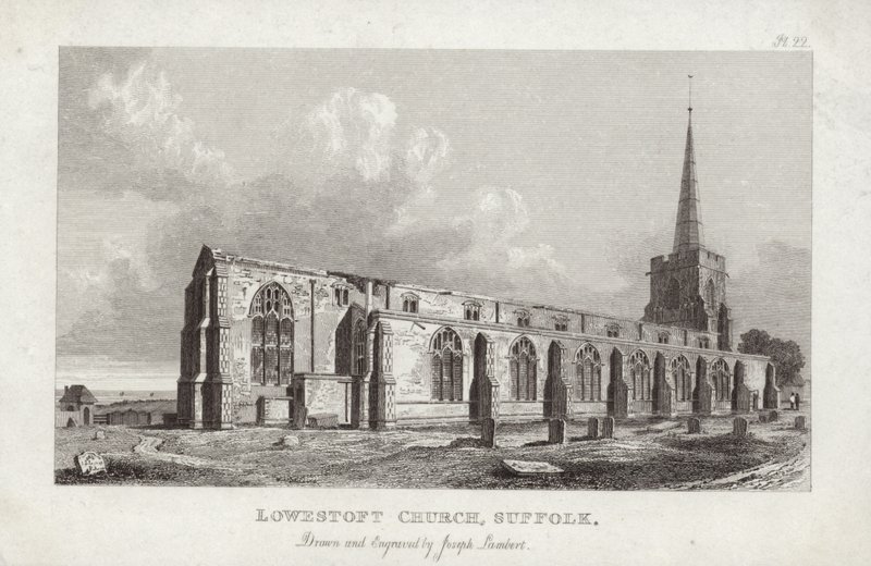 Lowestoft Kilisesi, Suffolk by English School