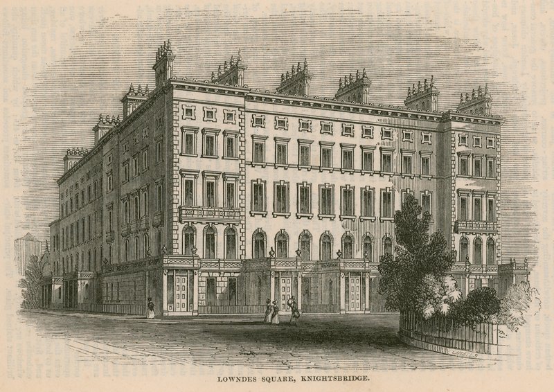 Lowndes Meydanı, Knightsbridge, Londra by English School