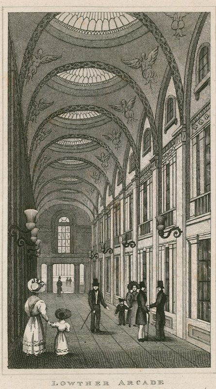 Lowther Arcade, Strand, Londra by English School