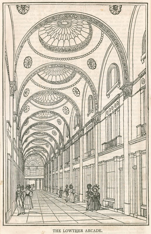 Lowther Arcade, Strand, Londra by English School
