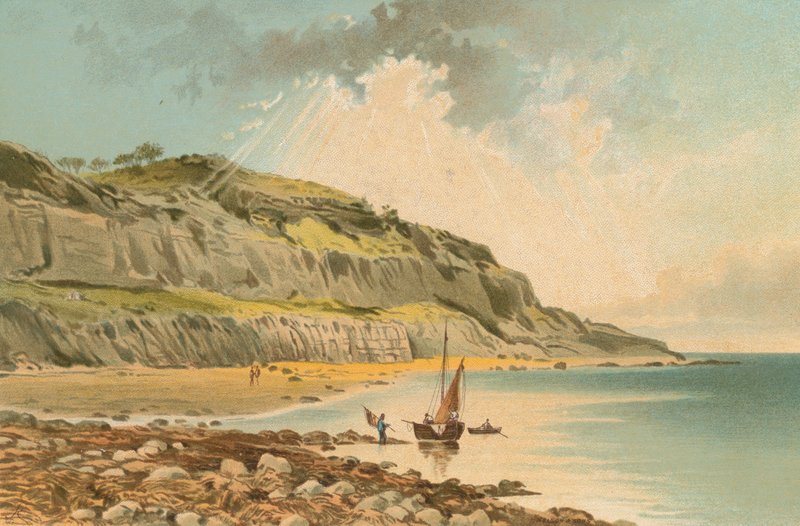Luccombe Körfezi - Wight Adası by English School