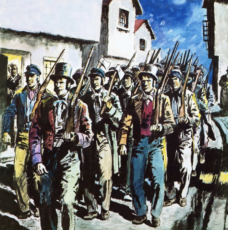 Ludditler yürüyor by English School