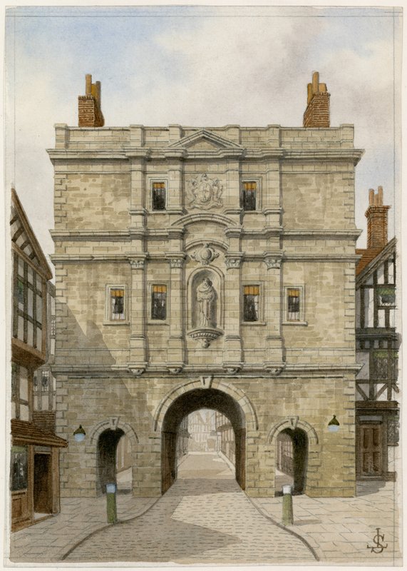 Ludgate (kağıt üzerinde wc) by English School