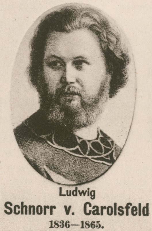 Ludwig Schnorr von Carolsfeld (gravür) by English School