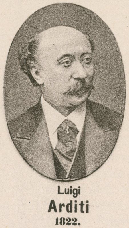 Luigi Arditi (gravür) by English School