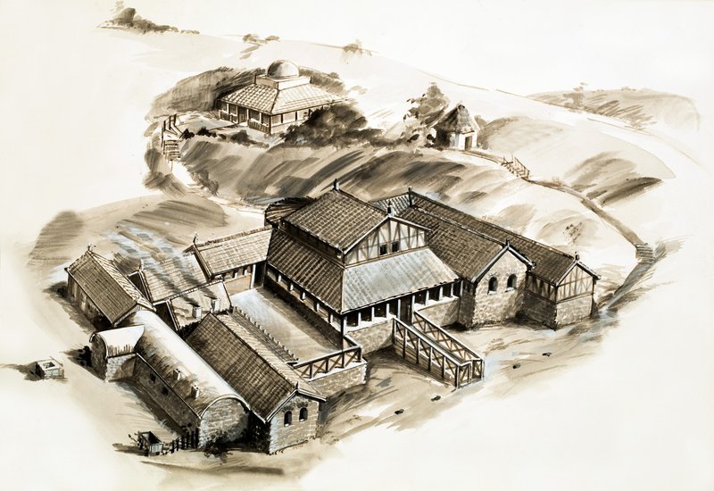 Lullingstone villası, bir Roma Villası by English School