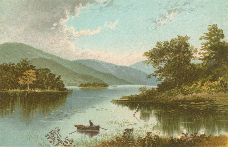 Luss Boğazları - Loch Lomond by English School