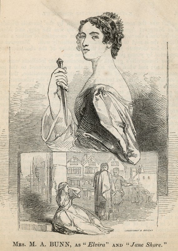 MA Bunn, Jane Shore karakterinde by English School