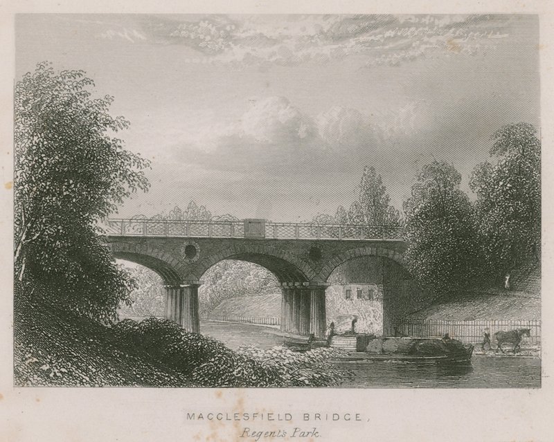 Macclesfield Köprüsü, Regents Park, Londra by English School