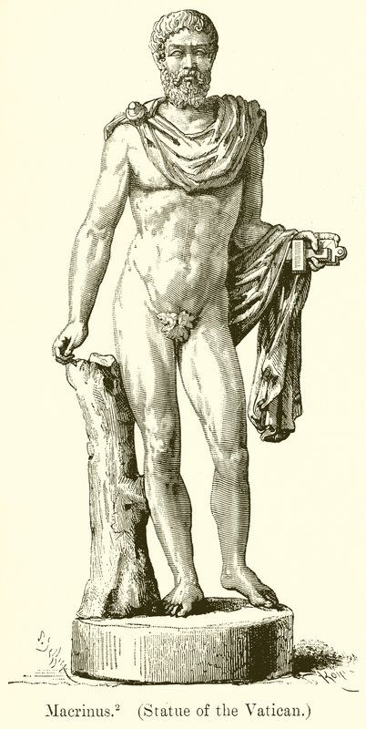 Macrinus. (Vatikan Heykeli) by English School