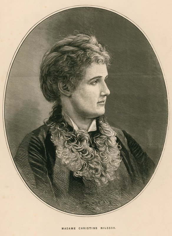 Madam Christine Nilsson (Christina Nillson, Kontes de Casa Miranda) by English School