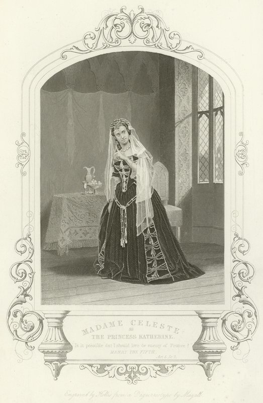 Madam Celeste, Henry V, Act V, Scene II
