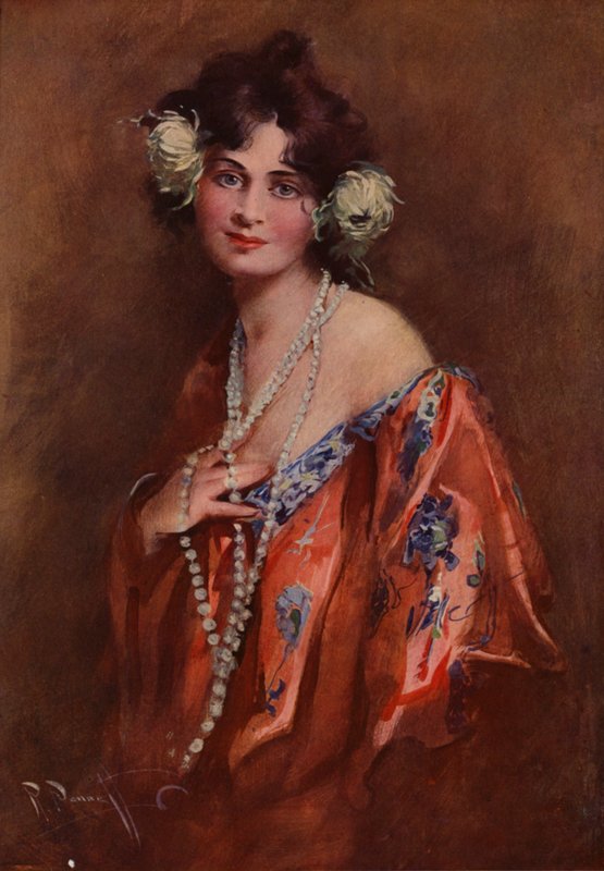Madam Krizantem (renkli taş) by English School