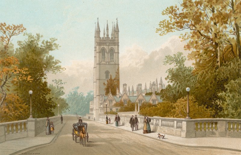Köprüden Magdalen - Oxford by English School
