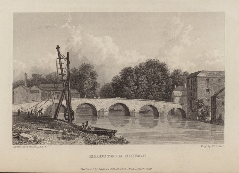 Maidstone köprüsü by English School