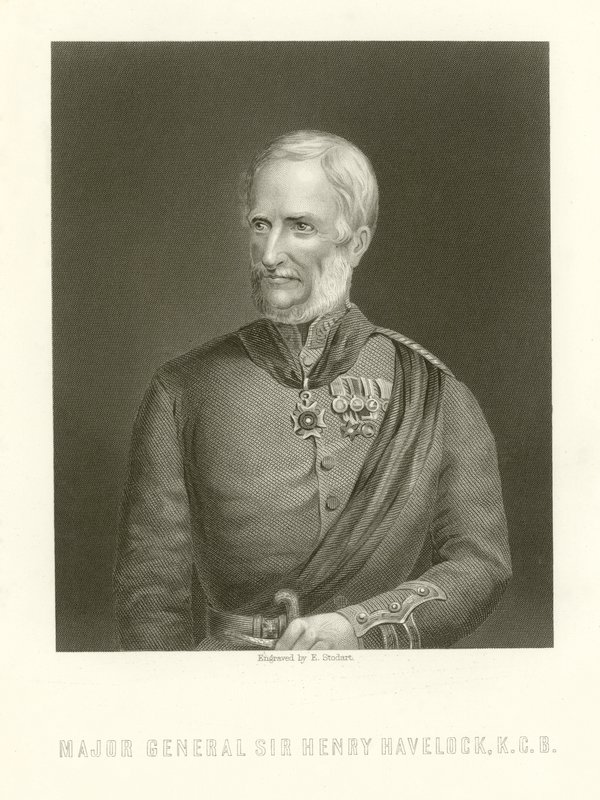 Tümgeneral Sir Henry Havelock by English School