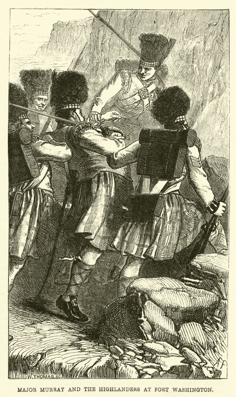 Binbaşı Murray ve Highlanders Fort Washington
