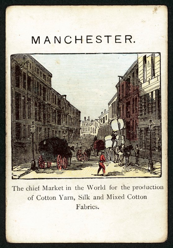 Manchester (renkli taş) by English School