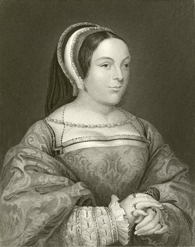 Margaret Tudor, İskoçya Kraliçesi by English School