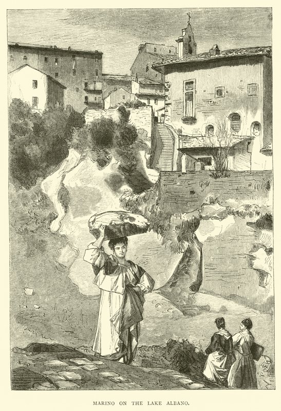 Albano Gölü üzerinde Marino by English School