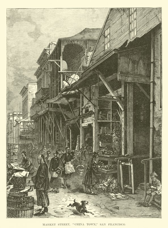 Pazar Sokağı, Çin Mahallesi, San Francisco by English School