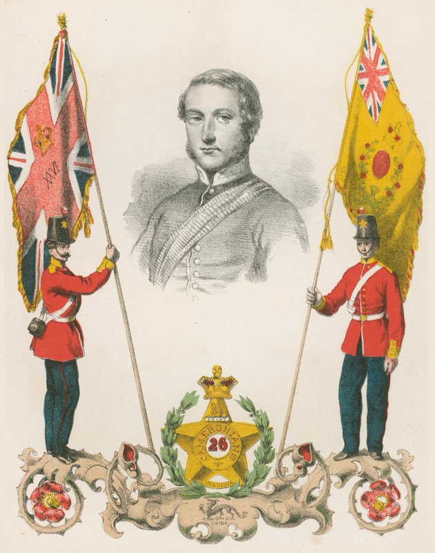 Marquis of Dalhousie, Late Colonel of the 26th Cameronians by English School