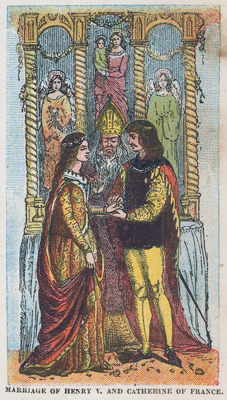 Kral Henry V ve Fransa Catherine
