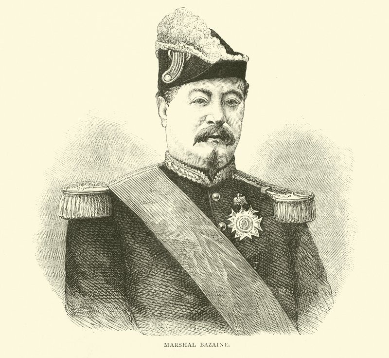 Mareşal Bazaine, Eylül 1870 by English School