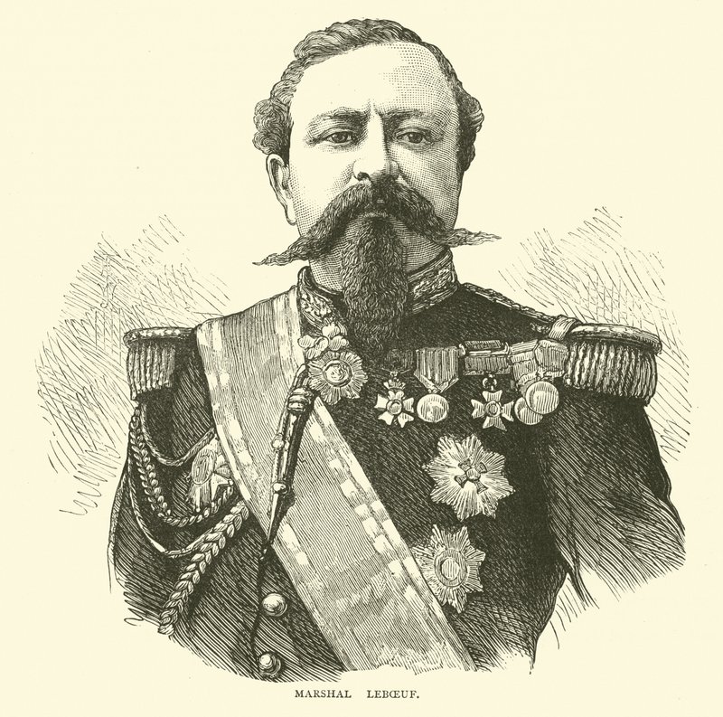 Mareşal Leboeuf, 1871 by English School