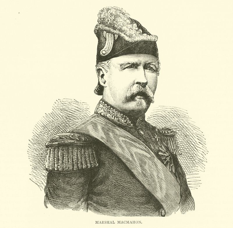 Mareşal Macmahon, Ağustos 1870 by English School