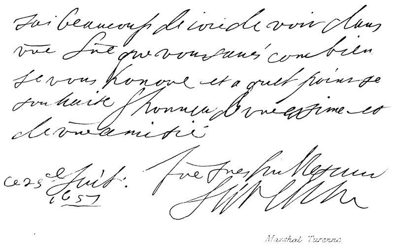 Mareşal Turenne by English School