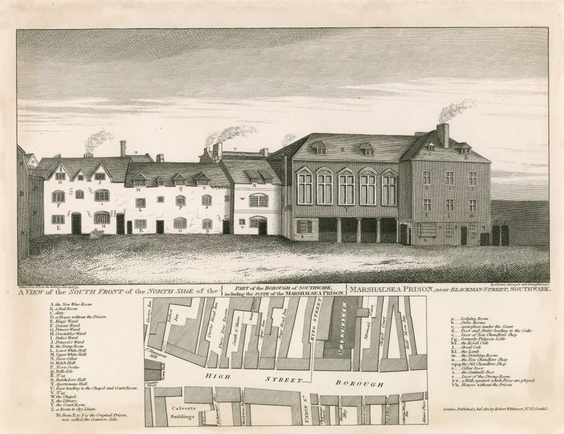 Marshalsea Hapishanesi, Londra by English School