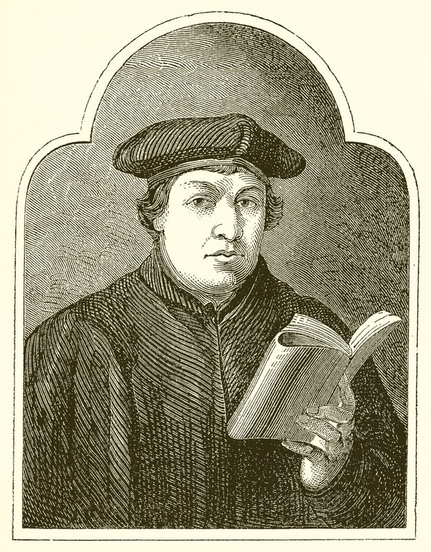 Martin Luther by English School