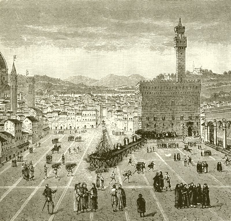 Savonarola'nın Şehitliği by English School
