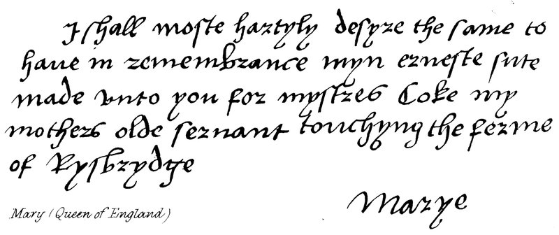 Mary (İngiltere Kraliçesi) by English School