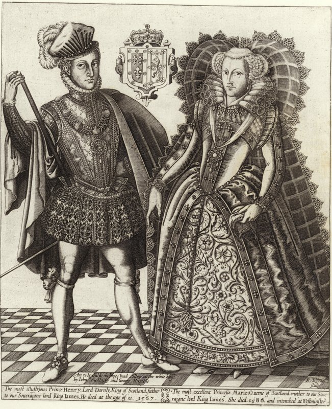 Mary, İskoç Kraliçesi ve Henry Stuart, Lord Darnley by English School
