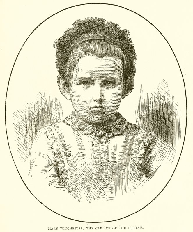 Lushailerin tutsağı Mary Winchester by English School