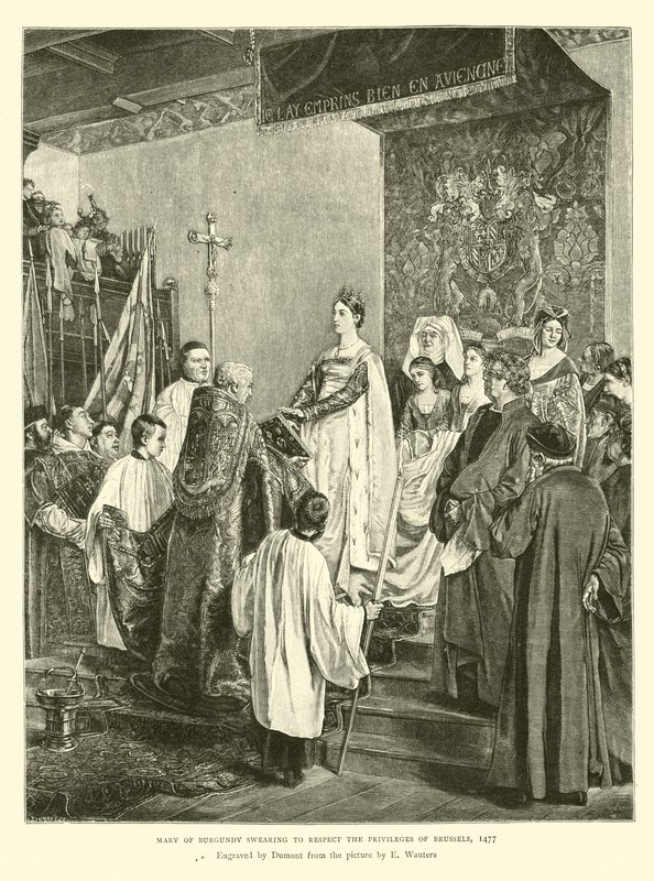 Burgonyalı Mary, Brüksel