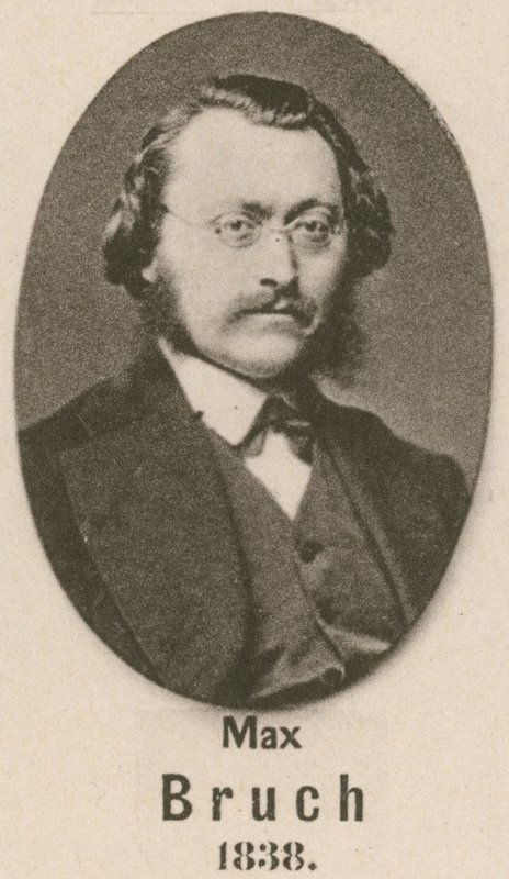 Max Bruch (gravür) by English School