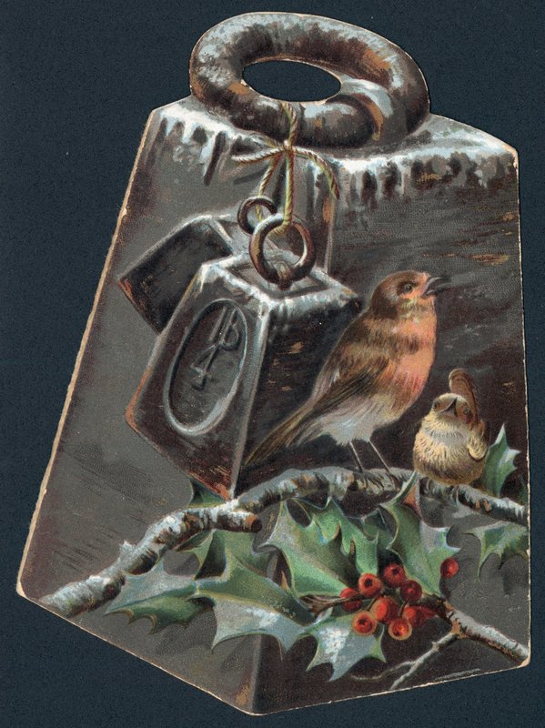 Ağırlık ve Robins Ölçme, Noel Kartı by English School