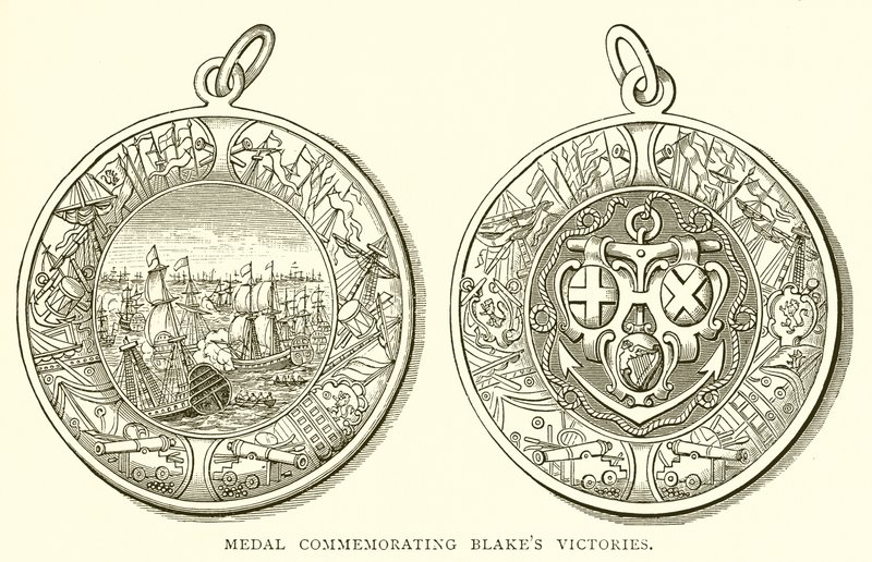 Blakes Zaferlerini Anma Madalyası by English School