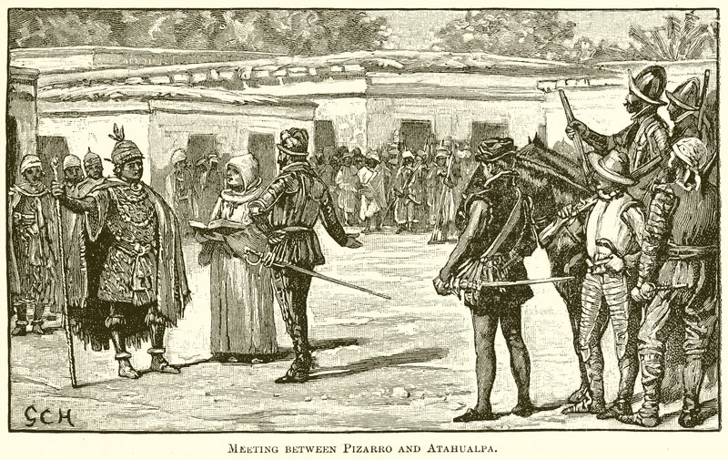 Pizarro ve Atahualpa