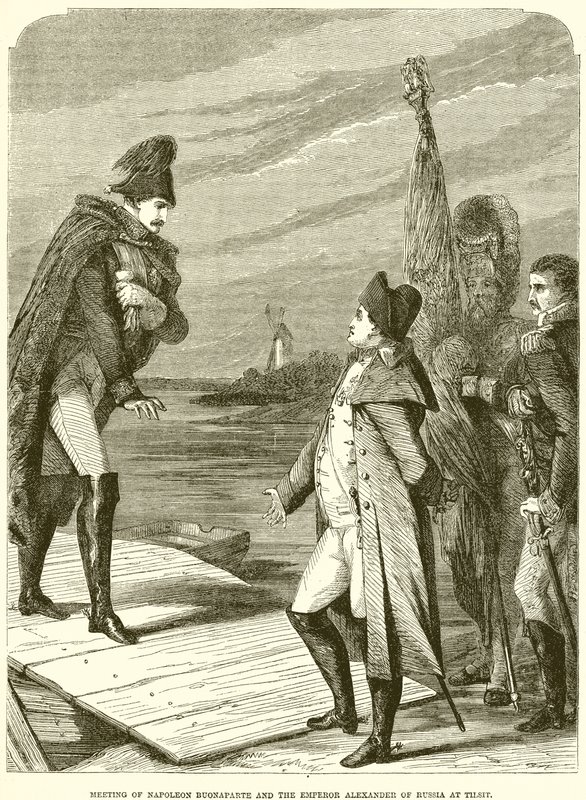 Napolyon Buonaparte ve Rusya İmparatoru Alexander