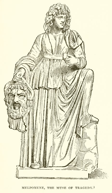 Melpomene, Trajedinin İlham Perisi by English School