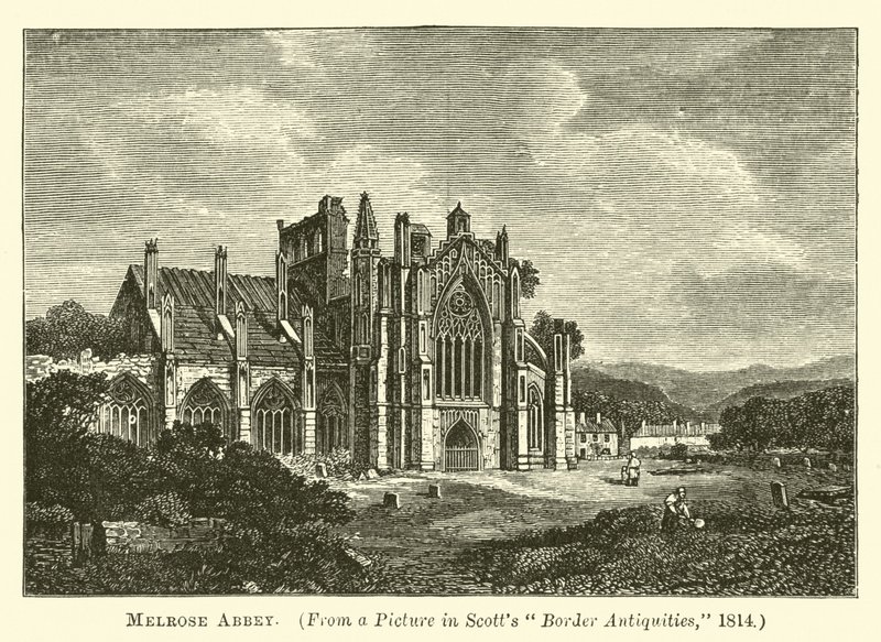 Melrose Manastırı by English School
