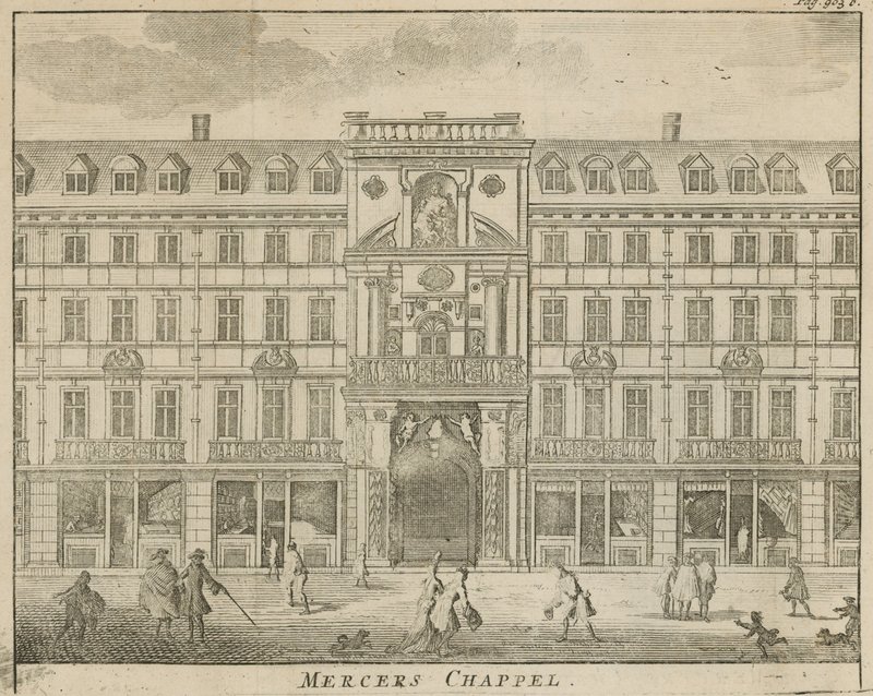 Mercers Şapeli, Londra by English School