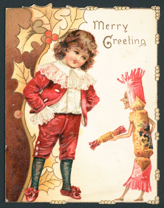 Neşeli Tebrik Noel kartı by English School