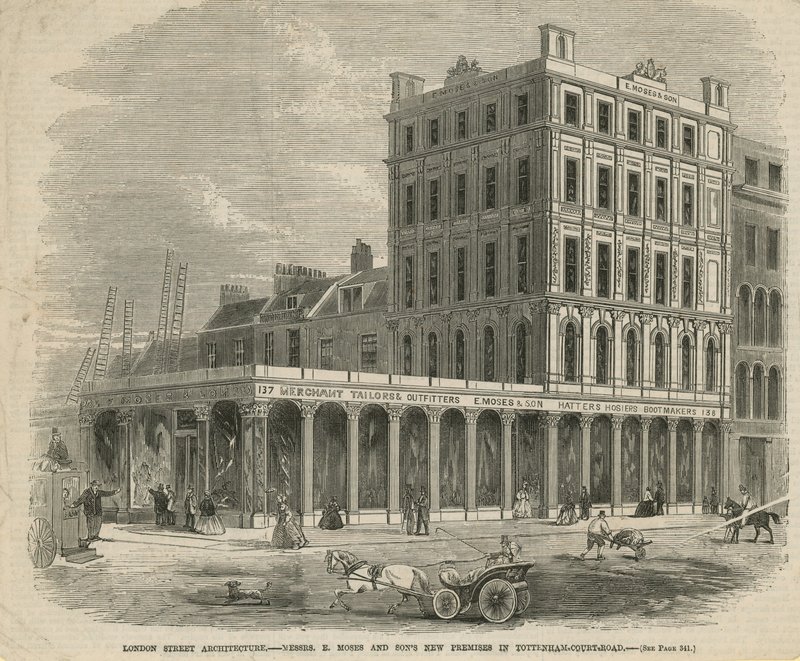 Messrs E Moses and Sons, Tottenham Court Road